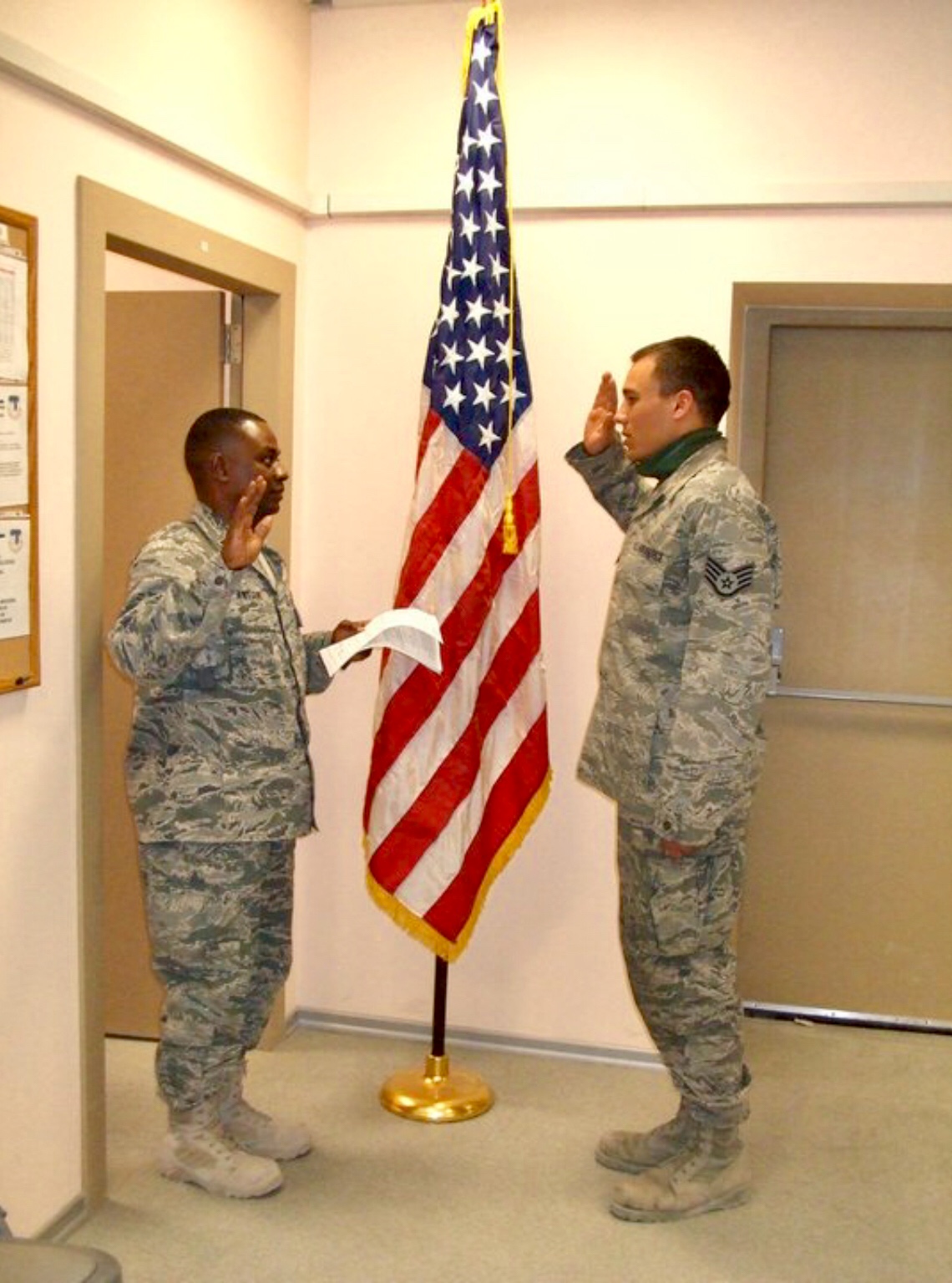 AFGHANISTAN RE-ENLISTMENT 2011
